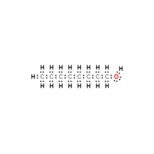 c8h18o lewis structure