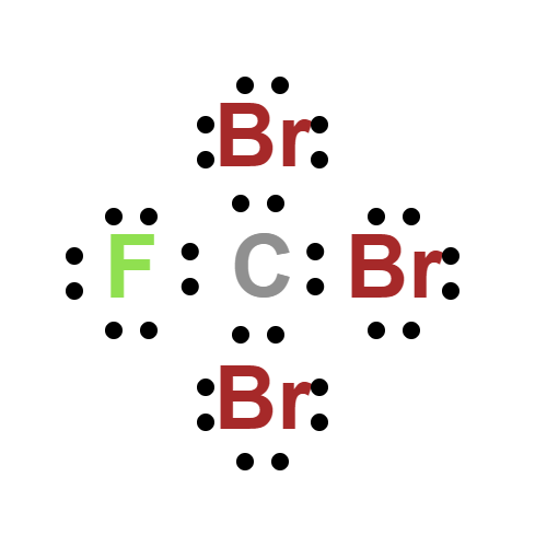 cbr3f lewis structure