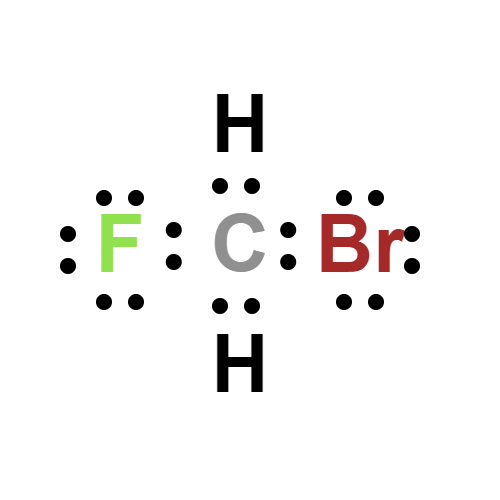 ch2brf lewis structure