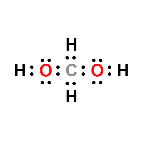 ch4o2 lewis structure