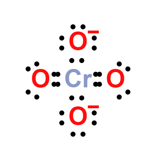 cro4_2- lewis structure