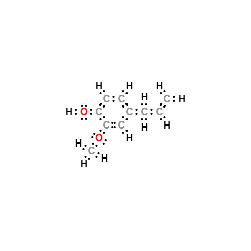 eugenol lewis structure