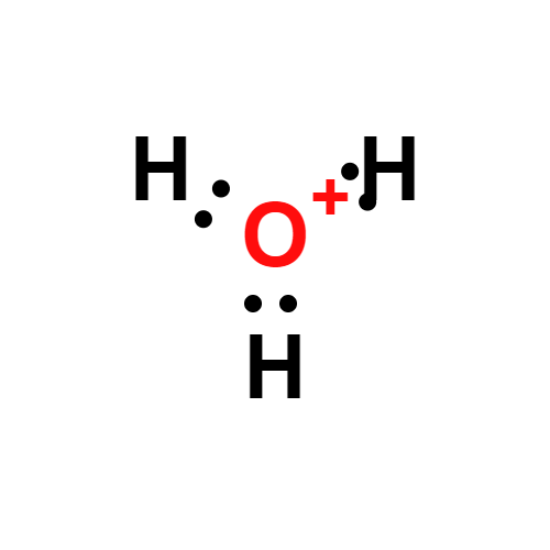 h2o+ lewis structure