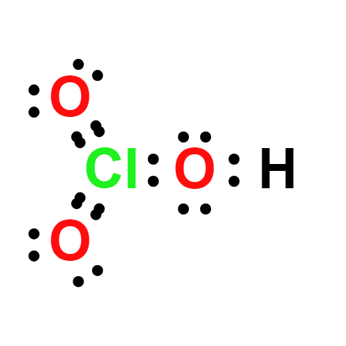 hclo3 lewis structure