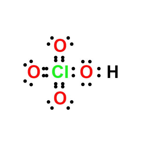 hclo4 lewis structure