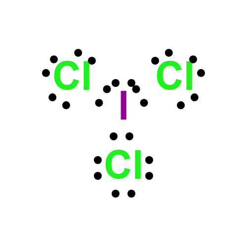 icl3 lewis structure