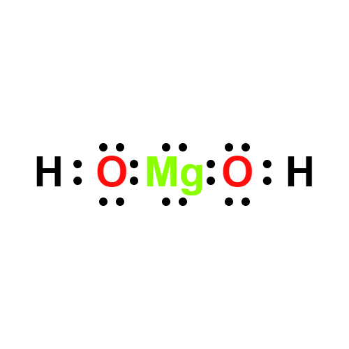 mg(oh)2 lewis structure