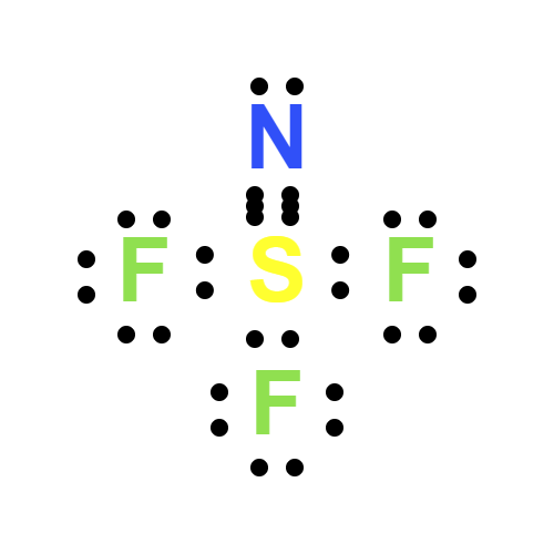 nsf3 lewis structure