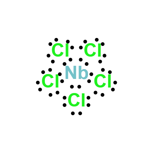 nbcl5 lewis structure