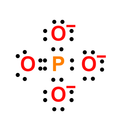 po4_3- lewis structure