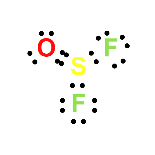 sof2 lewis structure