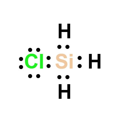 sih3cl lewis structure
