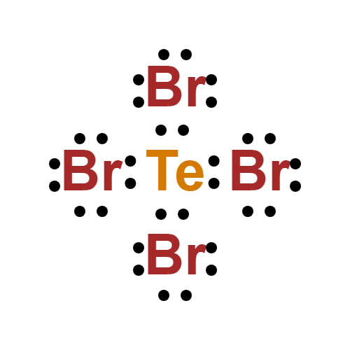 tebr4 lewis structure