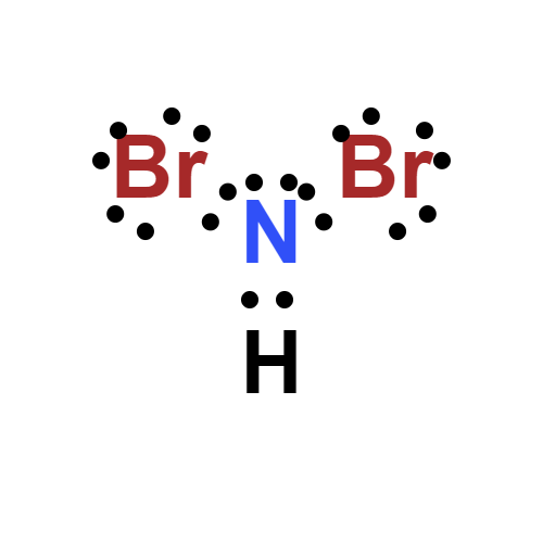 _br2hn lewis structure