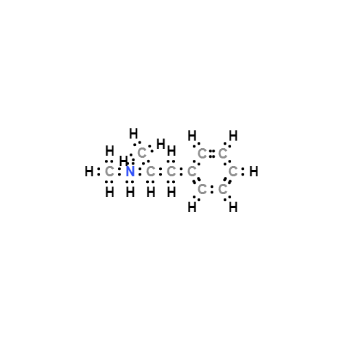 _c10h15n lewis structure